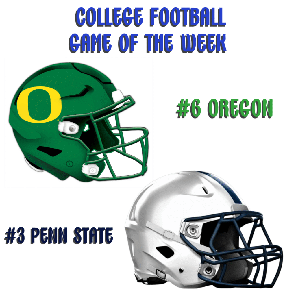 COLLEGE FOOTBALL PREVIEW: OREGON AT PENN STATE
