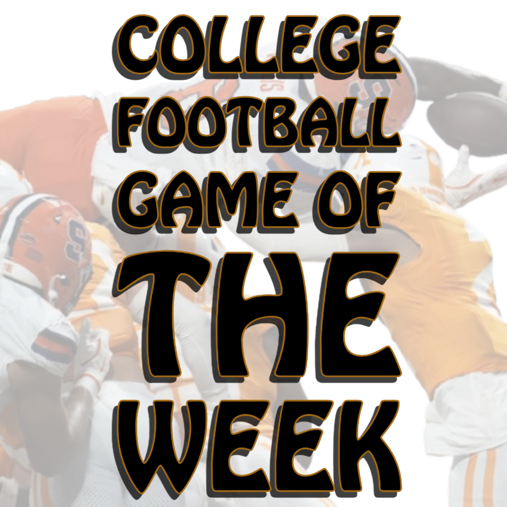 COLLEGE FOOTBALL GAME OF THE WEEK: TEXAS A&M VS. NOTRE DAME