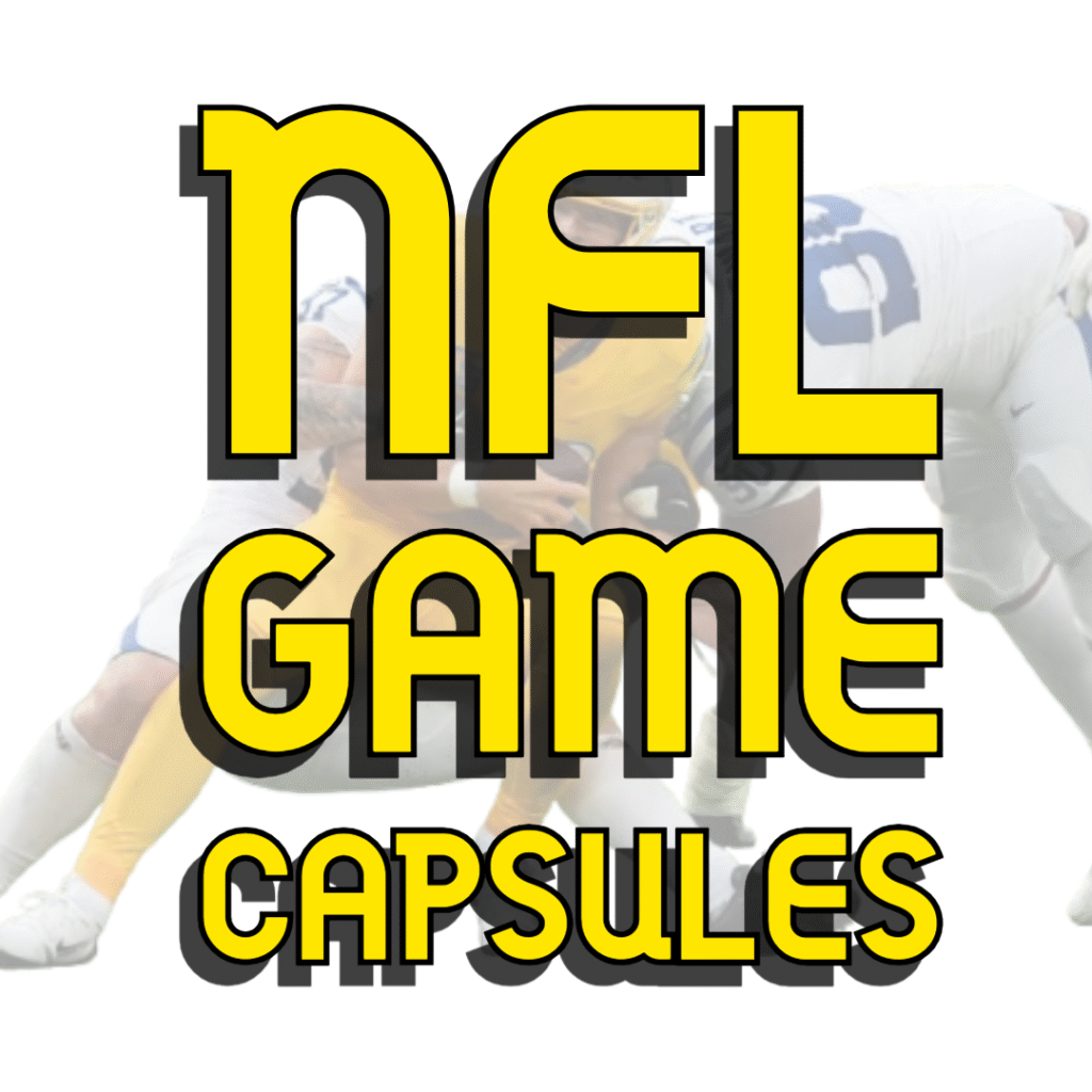 NFL GAME CAPSULES